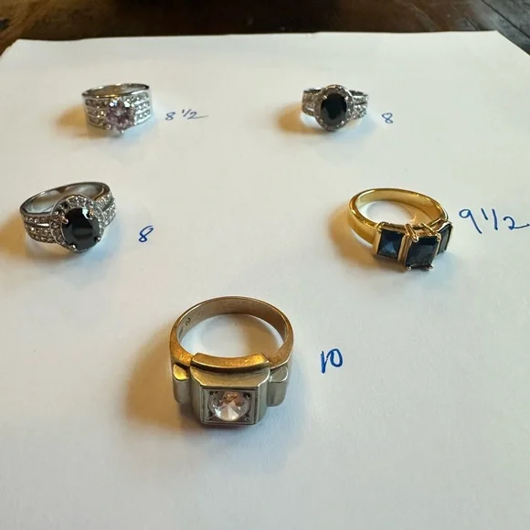 SET OF RINGS - Picture 4 of 4